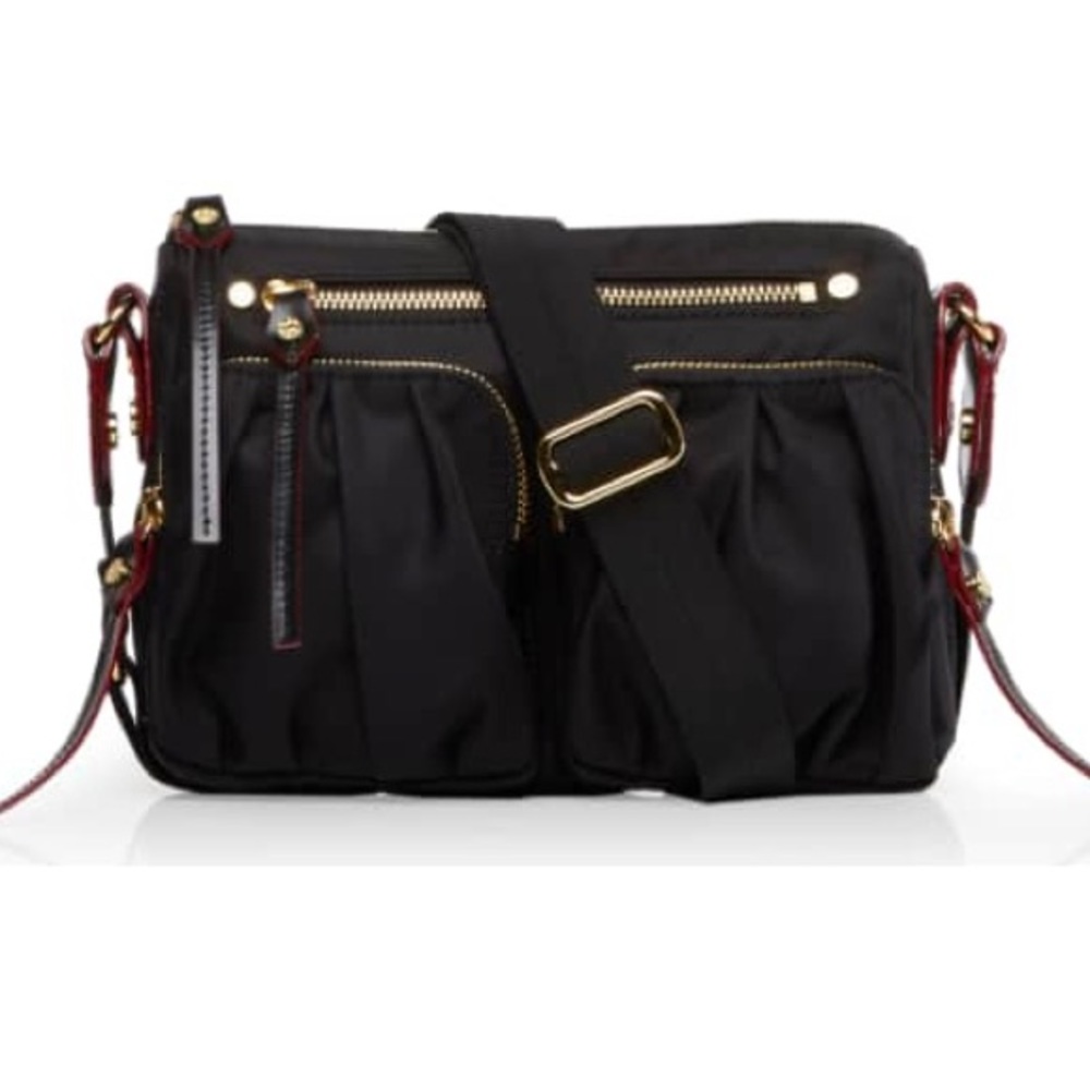 EUC MZWallace Mini Paige Crossbody Bag black